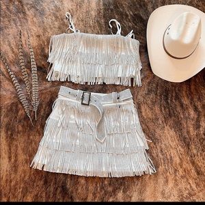 Fringe two piece